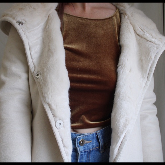 GUESS faux Fur Coat - Picture 5 of 6